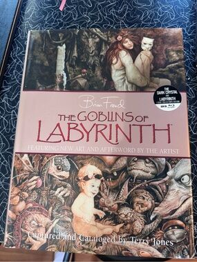 Labyrinth movie companion book The Goblins of The Labyrinth rare